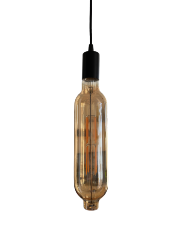Lámpara tubular vintage grande 8W